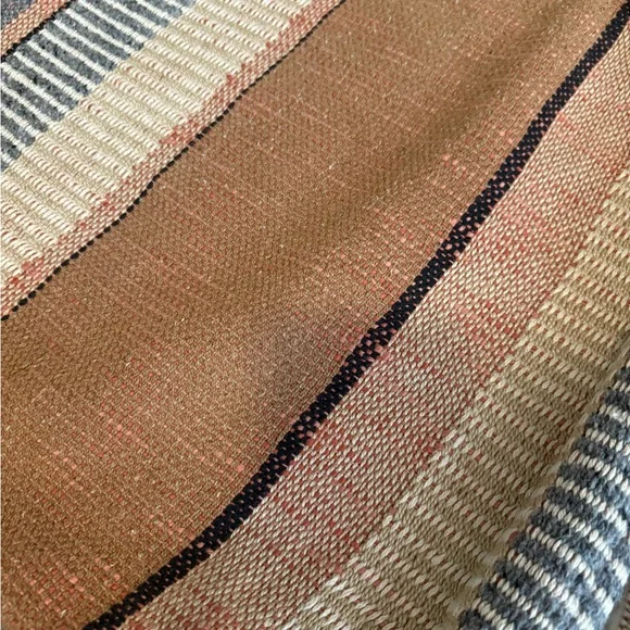 Set of 2 Bold Center Mixed Stripe Pillow Covers from West Elm • 20” • Terracotta - Picture 7 of 7